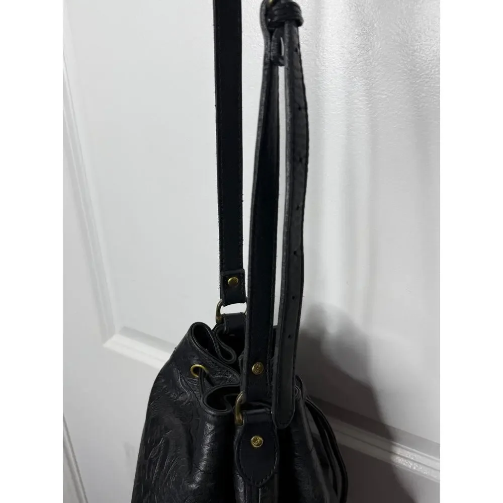Liz Claiborne Vintage Bucket Bag 100% Leather | Fair to Good Used Condition